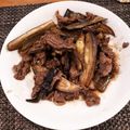 さっかりんはなこ's cooksnap of when they made 牛肉と茄子のオイスターソース炒め.