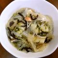 クック2DD6K0☆'s cooksnap of when they made 豆腐の鮭フレーク餡かけ.
