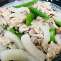 ゆめれん's cooksnap of when they made スナップエンドウと豚肉のウマ塩炒め★.