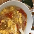 はるはるはるあ's cooksnap of when they made トマ卵春雨スープ.