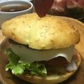 ki”'s cooksnap of when they made 薄力粉100％節約ハンバーガー（バンズ）.