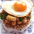 hiroerico's cooksnap of when they made 簡単♡シーフード納豆ごはん♡.