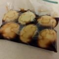 しらたまこむぎ's cooksnap of when they made ♪味玉♪やきそばの粉末ソースで燻製風.