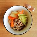 Newチヨコっと♪'s cooksnap of when they made 豚バラとかぶの煮もの.