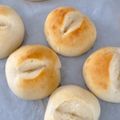 アクアマリン's cooksnap of when they made ふわふわ～♪もちもち～♪米粉ぱん.