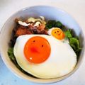 島猫。's cooksnap of when they made 親子目玉焼き.