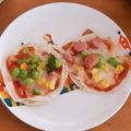 おけ～はん's cooksnap of when they made 簡単！　餃子ピザ.