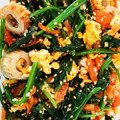 aya5nami's cooksnap of when they made ほうれん草とにんじんのナムル.