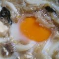 448's cooksnap of when they made すき焼き鍋焼きうどん.