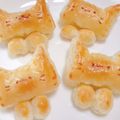 nagii_'s cooksnap of when they made プレゼントにかわいい♥️にゃ〜あんこパイ.