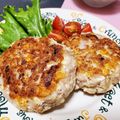 150cmのあの人's cooksnap of when they made 簡単！♡ふわふわ豆腐ハンバーグ♡.