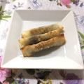 ♡JyuRiku♡'s cooksnap of when they made 餃子の皮であんこ巻いちゃいました！.