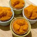 ププぞう's cooksnap of when they made 材料２つ！野菜ジュースで簡単蒸しパン☆.