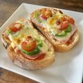 ゴウサン's cooksnap of when they made ＊喫茶店のピザトースト＊.