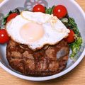 トーリ0928's cooksnap of when they made 簡単ワンプレート　盛るだけロコモコ.