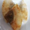 mary-lily's cooksnap of when they made 余った餃子の皮で！お手軽おいしい八ツ橋♪.