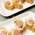 オウジリリノエ's cooksnap of when they made 薄揚げのウインナーチーズ巻き.