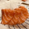 雪天々's cooksnap of when they made 36℃ サーモンの刺身：刺身の概念を覆す.