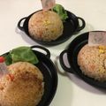 papikun's cooksnap of when they made レンチン！チキンライス.