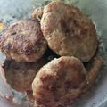 ともももももも桃の内's cooksnap of when they made アレルギー対応◎シンプル簡単ハンバーグ♪.