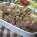 おにぎりママ's cooksnap of when they made 焼肉丼♪次男弁当⑤.