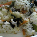 かにもに's cooksnap of when they made ついついおかわりしちゃう、わかめごはん。.