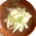mammamiwa♪'s cooksnap of when they made 簡単過ぎて笑えるわ(^^)筍のお吸い物.