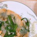 みみくりり's cooksnap of when they made 【簡単！】ごま油で焼くニラチヂミ.