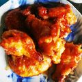 高校生いときち's cooksnap of when they made ヤンニョムチキン♡.