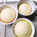 Ueda_ke's cooksnap of when they made mホットケーキミックスＤＥチーズ蒸しパン.