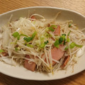 こう＆かっちゃんママ's cooksnap of when they made 市販の焼き豚で♪もやしとささっと簡単炒め.