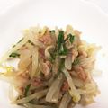 ♡まーちゃん♬'s cooksnap of when they made モヤシとカイワレのシーチキン和え.