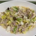 Sayyyyyyy's cooksnap of when they made 簡単♪ツナとキャベツのクリームパスタ☆.