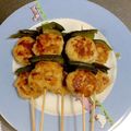クックA1UPA4☆'s cooksnap of when they made 簡単♡焼き鳥〜モモ塩&つくね.