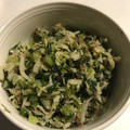 クックLAG87Y☆'s cooksnap of when they made かぶの葉としらすのふりかけ☆.