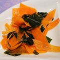 ひだまり家族's cooksnap of when they made ヒラヒラ人参とワカメの中華サラダ.