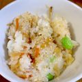 のんいちろう's cooksnap of when they made あまった天ぷらで簡単リメイク☆混ぜご飯.
