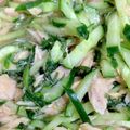 ビビ♡'s cooksnap of when they made 夕飯うま♡キュウリとツナ和え.