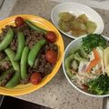 しいたけちゃんｖｖ's cooksnap of when they made ★牛肉とスナップエンドウのスタミナ炒め★.