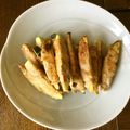 oyukidesu's cooksnap of when they made ナスのton（豚）巻き酢しょうがもOK.