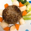 riri58's cooksnap of when they made ふっくらジューシーハンバーグの焼き方.