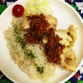 おうちゃん母さん's cooksnap of when they made ☆炊飯器で簡単☆カオマンガイ☆.