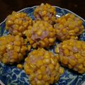 さなぺん's cooksnap of when they made レンジで簡単！華やかコーン焼売.
