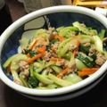 クック037H24☆'s cooksnap of when they made 豚ひき肉とチンゲン菜の中華あんかけ.