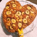 emola's cooksnap of when they made ●ナッツとバナナの全粒粉ココアケーキ●.