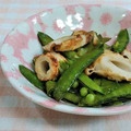 umemodoki's cooksnap of when they made さやえんどうとちくわのマヨ炒め.