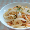 umemodoki's cooksnap of when they made しょうゆバター焼きうどん。.