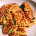 鈴木さとも's cooksnap of when they made 簡単！！韓国料理屋さんの～キムチチヂミ～.
