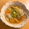 mimo27's cooksnap of when they made ✿野菜たっぷりワンタンスープ✿.