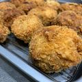 ゆみちち128's cooksnap of when they made 里芋コロッケ.